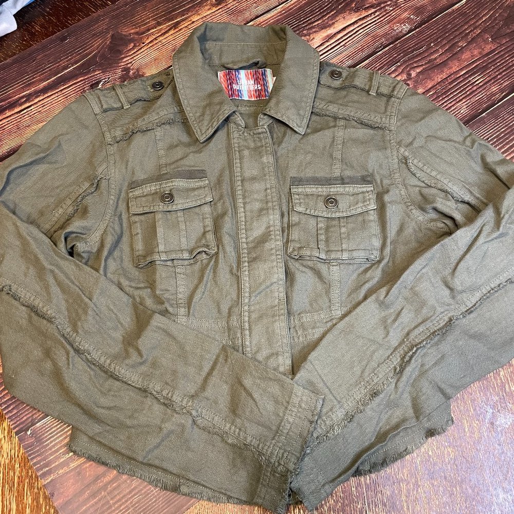 Urban Outfitters Mens Utility Jacket Green